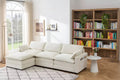Whizmax Convertible Sectional Couch Velvet L Shaped Sofa 3 Seat Sofa with Chaise L-Shaped Couches Reversible Sectional Sofa