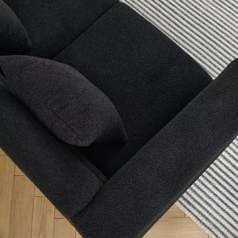 Divano Sezionale Profondo - Divano Comfort da 81" con 3 Cuscini