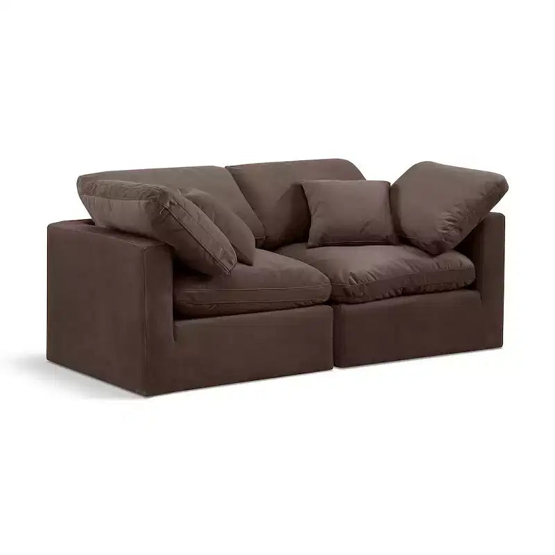 Divano modulare Indulge Velvet