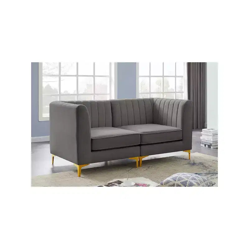 Divano componibile Alina Velvet