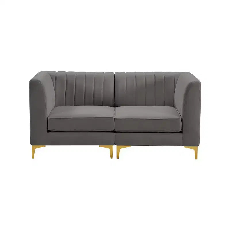 Divano componibile Alina Velvet