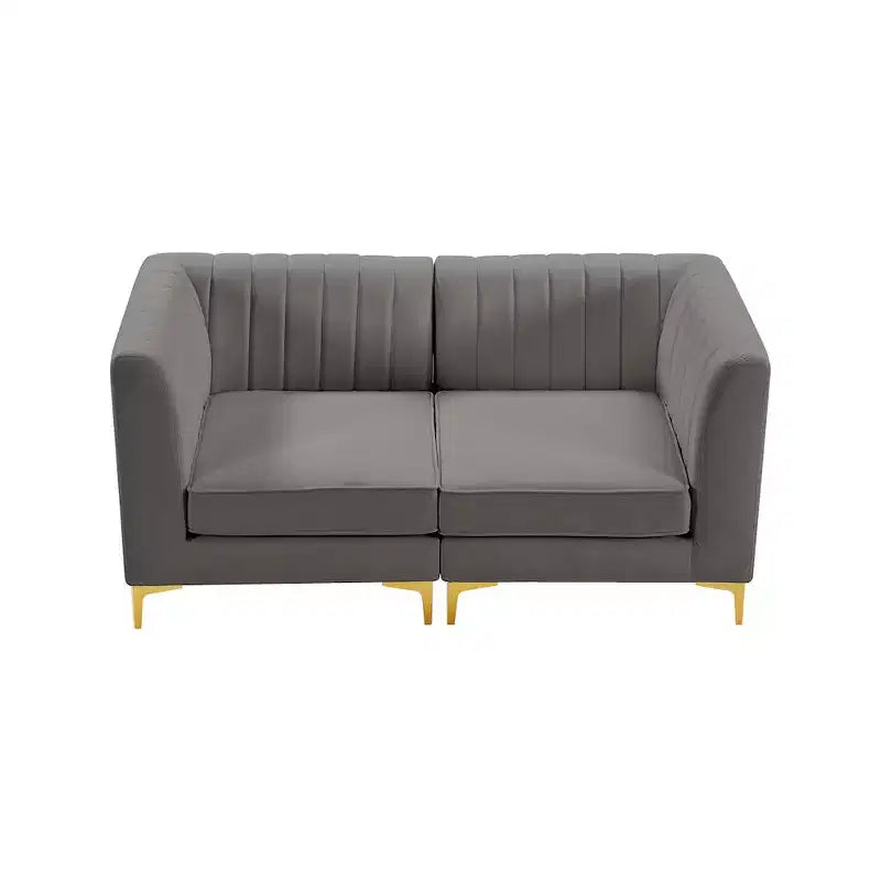 Divano componibile Alina Velvet