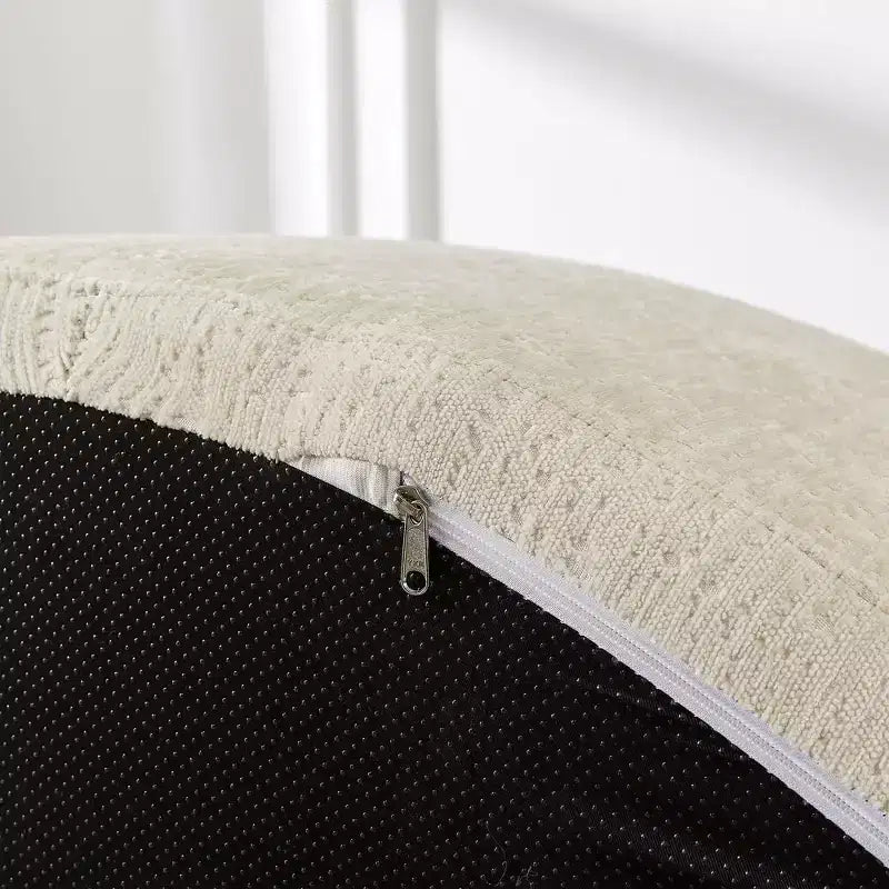 Divano singolo in ciniglia verde da 55 pollici a forma di spugna per soggiorno, camera da letto, salotto e sala proiezioni (non è una sedia girevole) Nessun assemblaggio richiesto